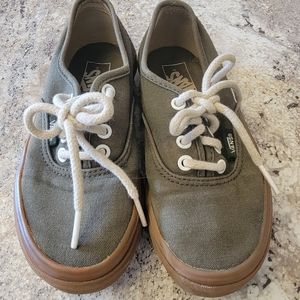 Olive colored Vans